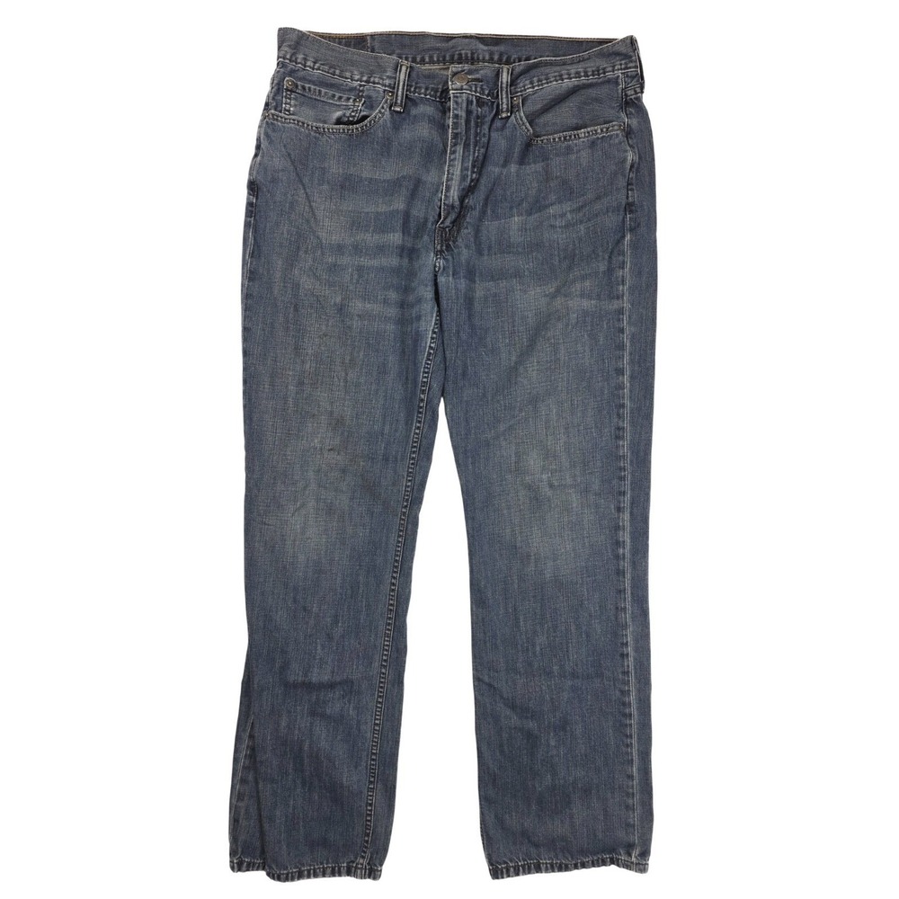 Levi's‎ 514 Regular Straight Fit Medium Wash Denim Jeans Men's Size 36x32